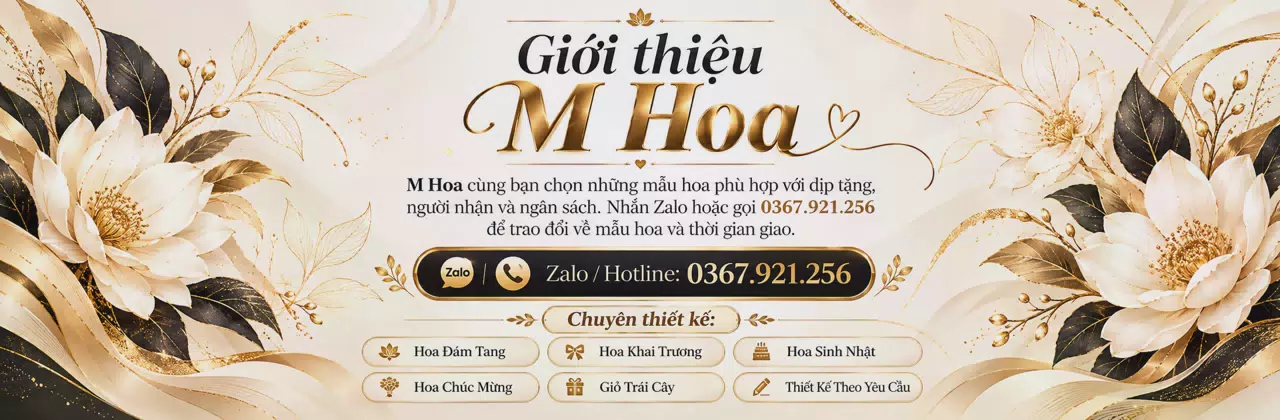 Ảnh bìa Shop hoa tươi Trà Vinh - Trao hoa đẹp, gửi điều thân thương